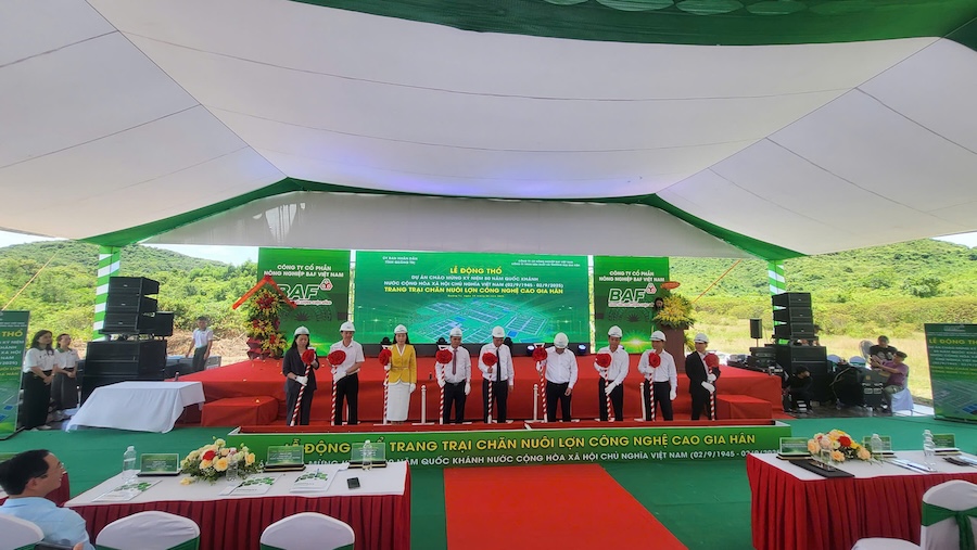 BAF khởi công siêu trại lớn nhất Việt Nam, dự doanh thu tới 3.4 ngàn tỷ mỗi năm