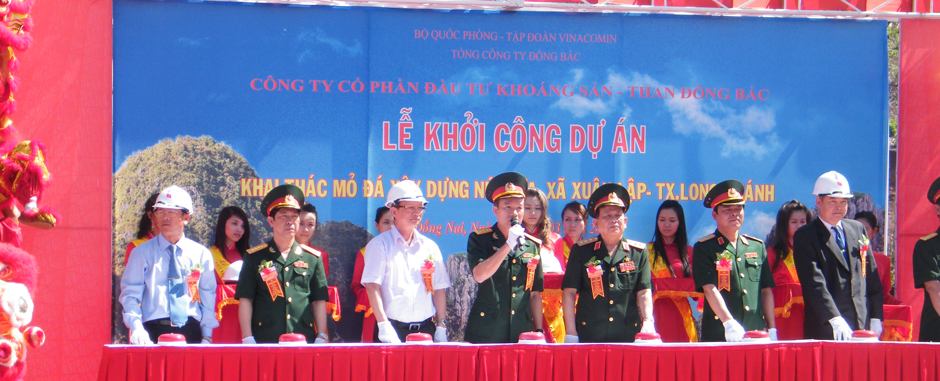 Dự án mỏ đá xây dựng Núi Nữa