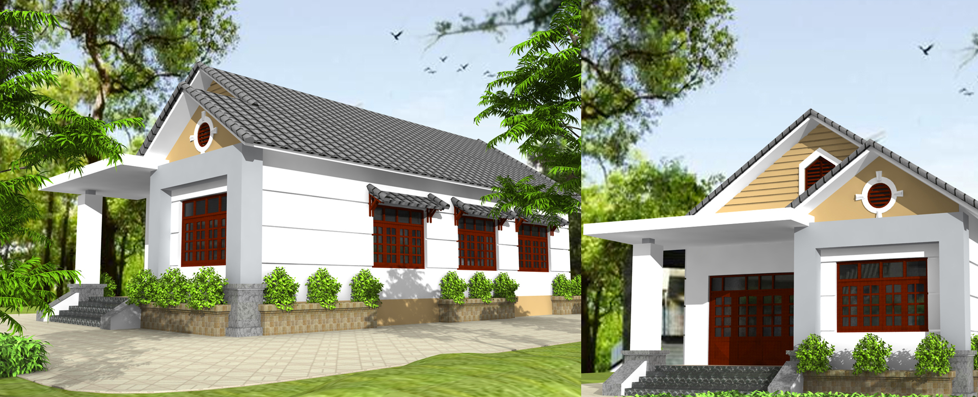 Nhà ở gia đình anh Định